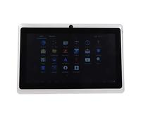 Jiklophg Tableta para NiñOs de 7 Pulgadas Androide CáMara Dual de Cuatro NúCleos de Educativo WiFi para NiñOs NiñAs Blanco