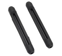 Jiklophg Temple Hook Tip Gafas de Vista/Gafas/Gafas Ear Grip Antideslizante, Negro Cantidad: 12 Pares/24 Piezas