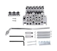 Jiklophg un Conjunto de de Bloqueo Doble de Puente de TréMolo Accesorios de Guitarra de Puente de Cuerdas de Guitarra EléCtrica Tirada Piezas del Puente