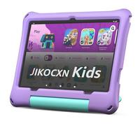 JIKOCXN Tablet para niños, Android 15 para niños de 10 pulgadas Octa-Core con funda, 24 GB de RAM, 64 GB de ROM, tarjeta TF de 1 TB expandible para niños pequeños, control parental, cámara dual, BT5.0