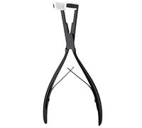 Jikoiuty Extensiones de pelo con cinta adhesiva de superficie de acero inoxidable, herramienta de sellado de cinta