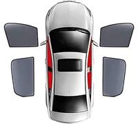 JilHalili Parasol Coche para Benz E-Class W124 1984-1994, Magnético Delantero Trasero Laterales Cortina Solar Protección UV Calor Privacidad Traspirante Fácil Instalación Accesorios Coche