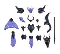 Jilijia 30MF Rosan Warrior - Kit de figura de acción de 15 cm, modelo de montaje de luchador Rosan con accesorios intercambiables, adorno de escritorio de estilo medieval