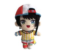 Jilijia Anime Hoshimachi Suisei/Gawr Gura/Houshou Navy/Oozora/Inugami Korone Figura de juguete de peluche suave, suave para mirar hacia arriba, cojín para decoración del hogar y del coche