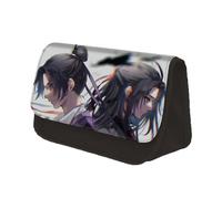 Jilijia Anime Mo Dao Zu Shi Bag MDZS - Bolsa para bolígrafos de cultivo demoníaco, bolsa de lápices Wei Wu Xian, bolsa de dibujos animados Lan Wang Ji, bolsa de cosméticos, bolsa de papelería, Tipo 1,