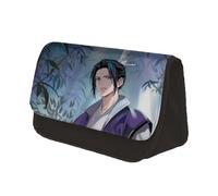 Jilijia Anime Mo Dao Zu Shi Bag MDZS - Bolsa para bolígrafos de cultivo demoníaco, bolsa de lápices Wei Wu Xian, bolsa de dibujos animados Lan Wang Ji, bolsa de cosméticos, bolsa de papelería, Jiang