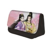 Jilijia Anime Mo Dao Zu Shi Bag MDZS - Bolsa para bolígrafos de cultivo demoníaco, bolsa de lápices Wei Wu Xian, bolsa de dibujos animados, bolsa de cosméticos Lan Wang Ji, bolsa de papelería, Tipo 2,