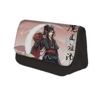 Jilijia Anime Mo Dao Zu Shi Bag MDZS - Bolsa para bolígrafos de cultivo demoníaco, bolsa de lápices Wei Wu Xian, bolsa de dibujos animados, bolsa de cosméticos Lan Wang Ji, bolsa de papelería, Wei Wu