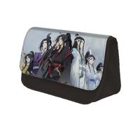 Jilijia Anime Mo Dao Zu Shi Bag MDZS - Bolsa para bolígrafos de cultivo demoníaco, bolsa de lápices Wei Wu Xian, bolsa de dibujos animados, bolsa de cosméticos Lan Wang Ji, bolsa de papelería, Tipo 7,