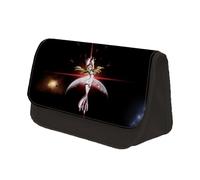 Jilijia Code Geass Lelouch of The Rebellion - Estuche para lápices de anime con doble cremallera, bolsa de papelería de gran capacidad, bolsa de almacenamiento de dibujos animados para adolescentes,