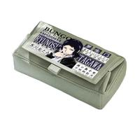 Jilijia Estuche para lápices de anime Dazai Osamu Nakahara Chuuya, con estampado de dibujos animados, bolsas grandes de papelería, regalos escolares para niños y niñas, tipo 5, 22*10*11cm, Estuches