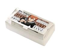 Jilijia Estuche para lápices de anime Dazai Osamu Nakahara Chuuya, con estampado de dibujos animados, bolsas grandes de papelería, regalos escolares para niños y niñas, Tipo 7, 22*10*11cm, Estuches