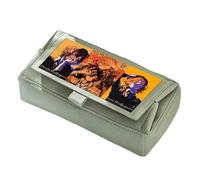 Jilijia Estuche para lápices de anime Dazai Osamu Nakahara Chuuya, con estampado de dibujos animados, bolsas grandes de papelería, regalos escolares para niños y niñas, Tipo 4, 22*10*11cm, Estuches