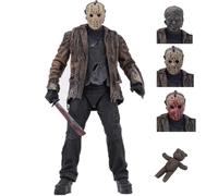 Jilijia Figura de acción de Jason Voorhees de 18 cm, figura de acción de PVC, modelo de estatua, adornos de escritorio, colección de Halloween, decoración de Navidad, regalo para los fans