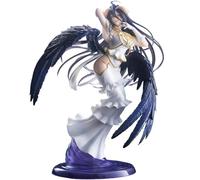 Jilijia Figura de Albedo modelo de estatua de PVC, figuras de anime, figura de acción de Shalltear Bloodfallen, decoración de escritorio, regalo coleccionable para fans