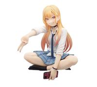 Jilijia Figura de anime Kitagawa Marin sentado estatua de 10 cm uniforme manga niñas figura de acción anime modelo coleccionable adornos de decoración para el hogar y la oficina
