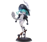 Jilijia Figura de bruja de fantasía de Anime Miku - 25 cm Miku Figura de acción de pie Modelo de posición de PVC Figuras Colección de Cumpleaños para Adornos Decoración de Escritorio