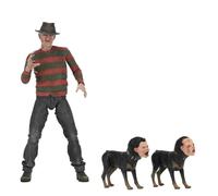 Jilijia Figura de Freddy Krueger de 18 cm, figura de acción de Freddy Krueger, modelo de estatua de PVC, adornos de escritorio, colección de Halloween, decoración de Navidad, regalo para fanáticos