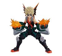 Jilijia Figura movible de My Hero Academia, modelo de personaje Bakugou Katsuki, adornos para Navidad, regalos de cumpleaños de Acción de Gracias (exquisita caja, 14 cm)