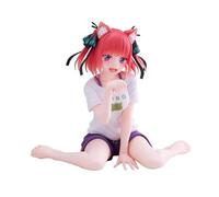 Jilijia Figuras de anime The Quintaesencia Quintuplets Figura Nakano Miku/Nakono Yotsuba Modelos de personajes Lindo Gato Estilo Decoración de Escritorio Adornos Colección Pvc Regalo