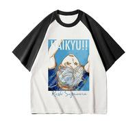 Jilijia Haikyuu - Camiseta de manga corta de anime Karasuno High Shoyo Hinata/Tobio Kageyama 3D de dibujos animados, Sugawara Koushi, 54