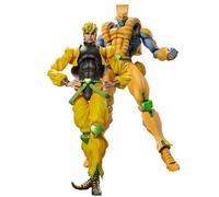 Jilijia JoJo's Super Figura de acción Dio Brando/The World Model con accesorios, colección de estatuas de anime de PVC movible, adornos de escritorio, regalos de 25 cm