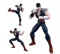 Jilijia Kenshiro - Figura de acción movible de anime impreso en 3D, modelo | Figuras súper articuladas, estatua de personaje de manga hecha a mano, adornos de decoración de escritorio