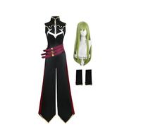 Jilijia Lelouch Lamperouge CC - Disfraz de cosplay de personajes de anime, conjunto completo de juego de rol, traje de Halloween y carnaval para mujeres y hombres
