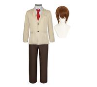 Jilijia Light Yagami - Disfraz de cosplay de Death Note, uniforme escolar, conjunto completo de anime, juego de rol, traje de Halloween para mujeres y hombres