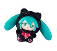 Jilijia Miku Figura Modelo Anime Kagamine Rin/Kagamine Len Figura de Acción Linda Miku Peluche Estilo Pijama PVC Figuras Estatua Coleccionables Adornos de Escritorio Regalos 15 cm