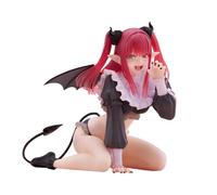 Jilijia My Dress-Up Darling Figura de animé de niña Kitagawa Marin, figura de acción de PVC, arrodillada, modelo de personaje, colección de regalos, 13 cm