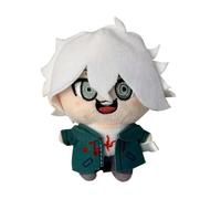Jilijia Nagito Komaeda - Colgante de felpa de 10 cm, relleno de algodón de polipropileno animado, figura de felpa de estilo lindo para coche, hogar, dormitorio, adornos decorativos