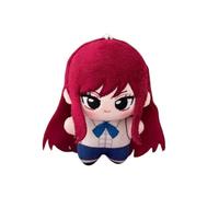 Jilijia Natsu Dragneel - Figura suave de Lucy Heartfilia Erza Scarlet Anime, figura de peluche de anime, 10 cm, mini almohada de abrazo, figura de caricatura, colgante para decoración de regalos