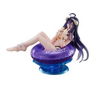 Jilijia Overlord Anime Figura Albedo Traje de baño Sentado Posición Modelo Lindas Niñas PVC Figura de Acción Estatua Juguete Coleccionable Decoración del Hogar Regalo 10 cm