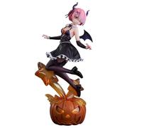 Jilijia R:0 Figura RAM Figuras Anime Figura REM Halloween Dress Up Girl REM y RAM Figura PVC Escritorio Coleccionables Regalo