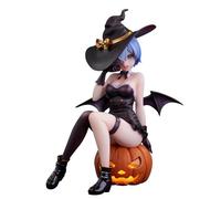 Jilijia R:0 Figura RAM Figuras Anime Figura REM Halloween Dress Up Girl REM y RAM Figura PVC Escritorio Coleccionables Regalo