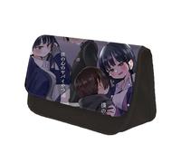 Jilijia The Dangers in My Heart - Bolsa organizadora para bolígrafos, artículos de papelería, bolsa de lápices de anime Yamada Anna, Kyotaro Ichikawa, bolsa organizadora de figuras de anime, bolsa de