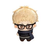 Jilijia Tsukishima Kei - Figura de peluche con relleno de algodón PP, figuras de almohada para dormitorio, sofá, Tsukishima Kei, decoración de felpa