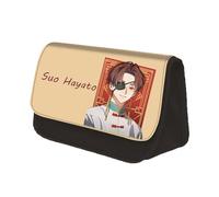 Jilijia Wind Breaker - Estuche para lápices con estampado de anime, gran capacidad, organizador de artículos de papelería, para estudiantes escolares, niños y niñas, tipo 1, 22x13x7.5CM, Estuche para