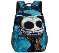 Jilijia Zoonomaly - Mochila de anime, diseño de monstruo, gato sonriente, conejito 3D, juego de terror, Zoo-nomaly, animal impreso en 3D, bolsa escolar para laptop, bolsa de viaje, Tipo 8, 40x30x17cm