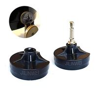 JILINWEI 2 adaptadores para taladro de máquina de tejer Addi, adaptador de corriente de punto rápido, adaptador de manivela, accesorio de destornillador eléctrico Express (22 agujas)/tamaño King (46