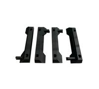JILINWEI 4 patas de montaje para ToughBuilt StackTech, soportes de placa de montaje compatibles con ToughBuilt StackTech, color negro