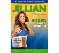 Jillian Michaels -Shred - Bauch, Beine, Po [DVD]