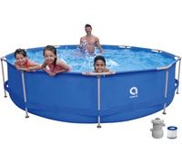 Jilong Avenli - Piscina Redonda con Estructura Sirocco Azul, Azul