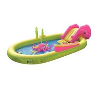 Jilong - Piscina para niños con juegos animales marinos 298 cm x 165 cm x 55 cm