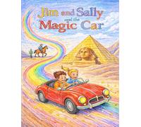 Jim and Sally and the Magic Car - Colouring Book (Jim and Sally travel through time)