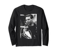 Jim Clark GP Indianapolis 500 Campeón del Mundo Piloto de Carreras Manga Larga