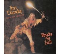 JIM DANDY - READY AS HELL LP (VINYL) UK HEAVY METAL AMERICA 1984