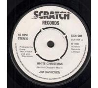 JIM DAVIDSON - WHITE CHRISTMAS 7 INCH (7" VINYL 45) UK SCRATCH 1980