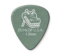 JIM DUNLOP - 417F150 Paquete de 24 púas Gator Grip 1,5 mm, verde